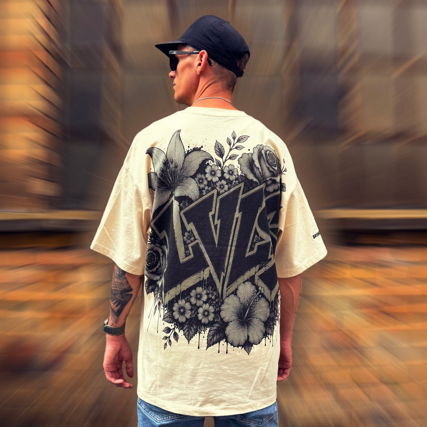 LVLS Oversized Shirt "Bloom" – Strength Meets Elegance